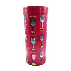 Lolita BIRTHDAY GIRL Love My Wine Collection Hand Painted Wine Glass 15 oz